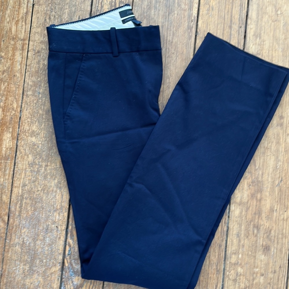 JCrew navy women’s trouser